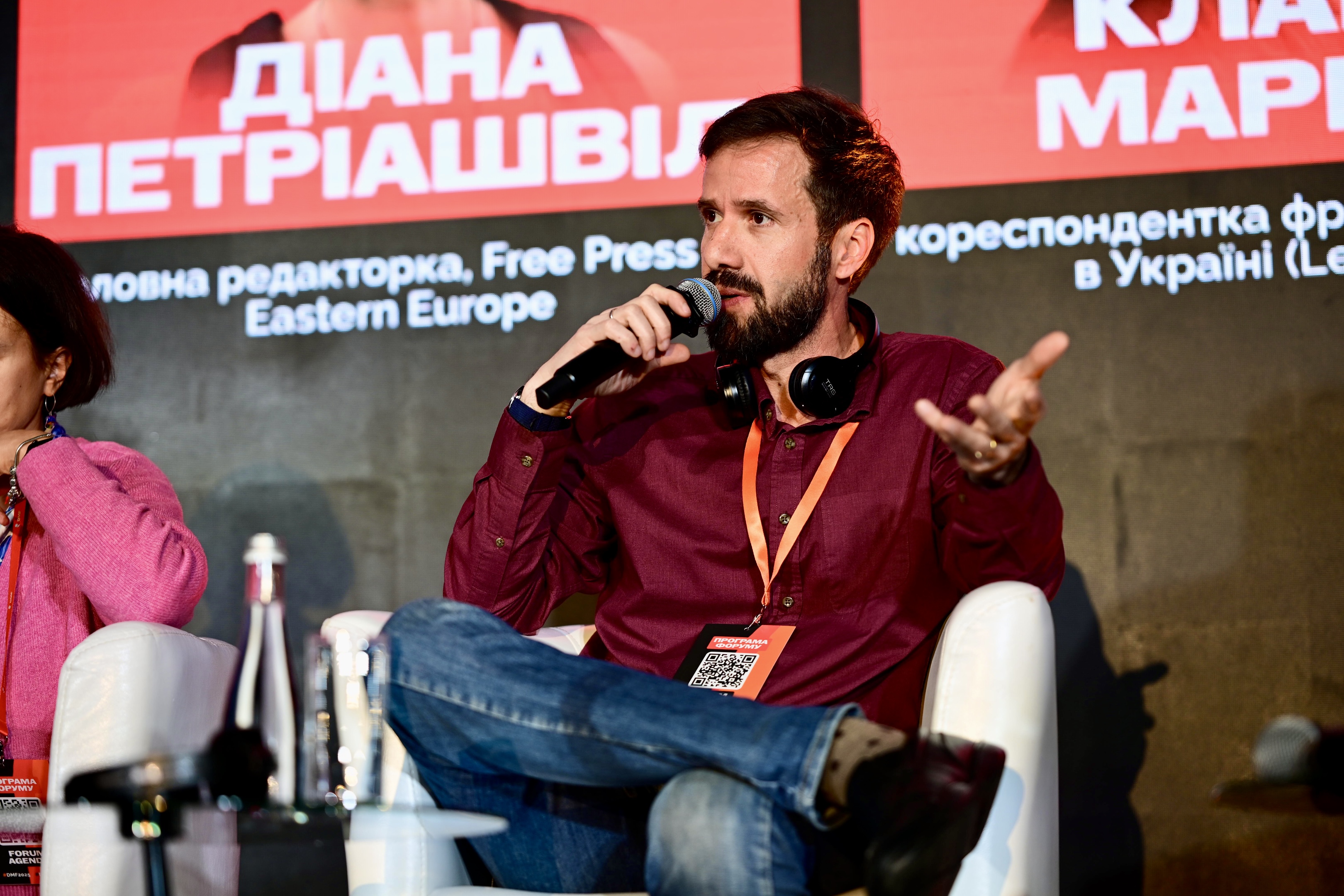 Fabrício Vitorino at Donbass Media Forum